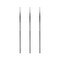 Black Swan Synthetic Red Sable Round Paint Brushes Sets of 2 - Professional Quality Long Handle Paint Brushes for Oil, Heavy Body Media and Acrylic - Artists of All Levels